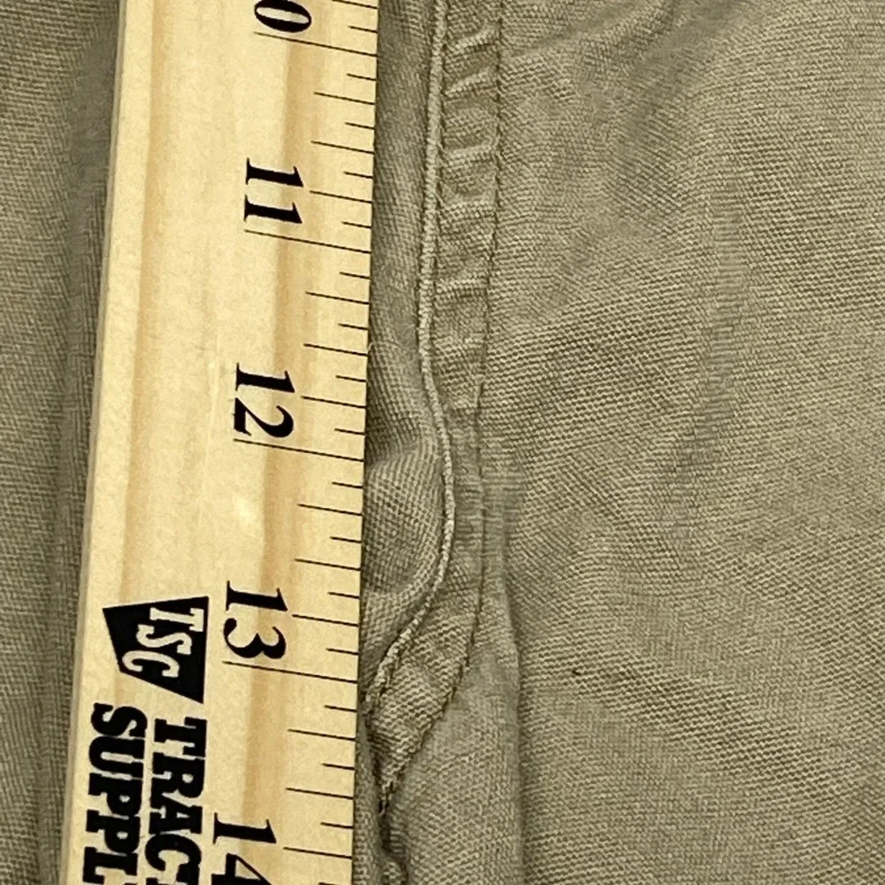 XX STAT Cotton Shorts Mens Lg Khaki Cargo‎ Utilitarian D Ring Belt Outdoor Belt